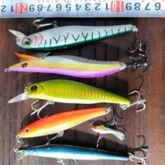 まとめ売り シーバス ルアー 釣り Amazon.co.jp: momoルアー モモルアー シーバスルアー バチペン