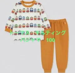 トーマス　総柄　パジャマ　100