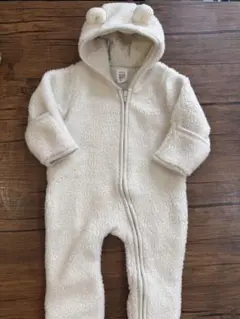 【美品】ボアカバーオール　アウター　0〜3month