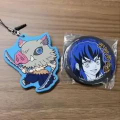 嘴平伊之助 伊之助バッジ キーホルダー