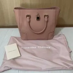 サマンサタバサ　2wayハンドバッグ ピンク
