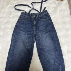 サロペットデニム