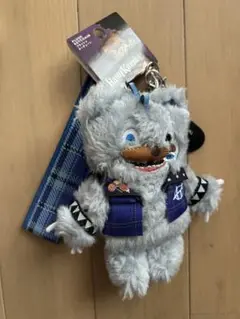 USJストラップ付きマスコットキーチェーン ハミクマキャンディ・パンク　2体