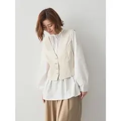 新品　YECCA VECCA ベスト SET ブラウスのサムネイル