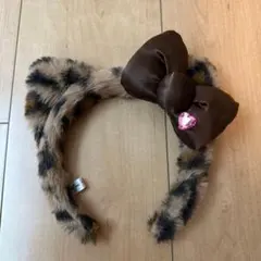 キティちゃん ヒョウ柄 カチューシャ ユニバーサルスタジオジャパン