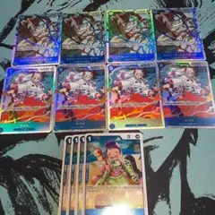 ワンピースカードゲーム　受け継がれる意志　　青SR4コンセット