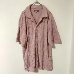 Urban Outfitters 【M】ピンク トップス　襟付き　古着