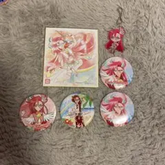 キュアフラミンゴ 滝沢あすか 缶バッジ トロピカル〜ジュ！プリキュア キュアフラミンゴ 滝沢あすか 缶