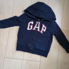 GAP フード付きパーカー ネイビー　95cm