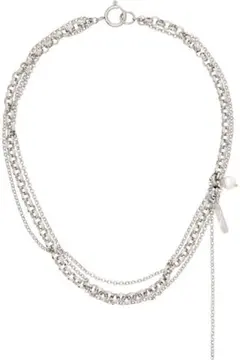 JUSTINE CLENQUET シルバー Richie ネックレス
