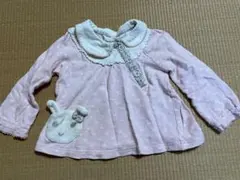 キムラタン　クーラクール　襟付きトップス　カットソー ロンT サイズ80