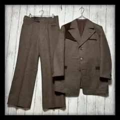 古着　美品　ヴィンテージ セットアップ　昭和レトロ　希少　used ビンテージ couvee】80s 希少 セットアップ 美品 vintage 古着 レトロ - メルカリ