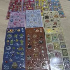 喫茶アラモード　きゅるるん　シール　レトロおもちゃシール まとめ売り