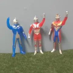 ゾフィー　ダイナ　コスモス ソフビ クリアタイプ 2003刻印 ウルトラマン