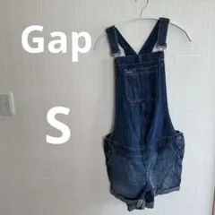 【美品】Gap マタニティ デニム オーバーオール ショート丈 S