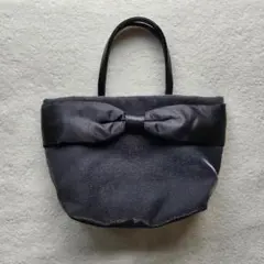 値下げ リボン付き黒バッグ 風呂敷 セット ポーラBA 未使用 自宅保管 匿名