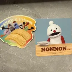スシロー　スンスン　ステッカー　コラボ　ノンノン