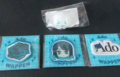 Ado 「Ao」Adoガチャ ワッペン5種コンプ 会場限定 - メルカリ