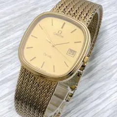 OMEGA De Ville タンクケース 手巻 シルバーケース メッシュベルト