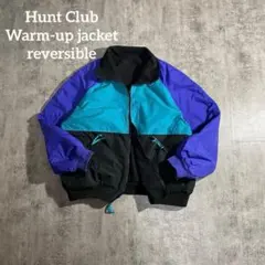 Hunt ClubハントクラブY2Kリバーシブルジャンパーウォームアップ短丈L