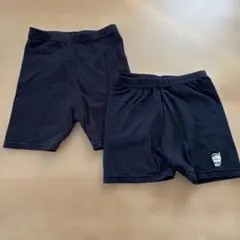 スパッツ　一部丈　２枚セット