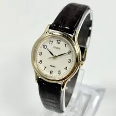 SEIKO SPIRIT クォーツ アイボリー レディース 時計 稼働 新品電池