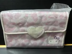 サンリオ　ハローキティ　長財布　アニマル　ヒョウ柄　ピング