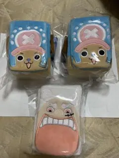ワンピースカードゲーム 一番くじ E賞 新品未使用 ぬいぐるみカードケース3個