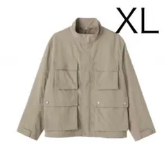 Muji Labo トリアセテート混ジップアップブルゾンMライトベージュ 代官山】 トリアセテート混ジップアップブルゾン｜ 無印良品