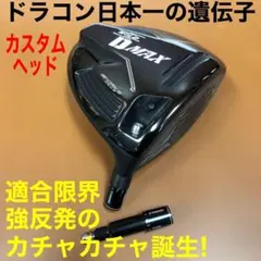 ヘッド★ Qi4D より激飛びカチャ付ドラコンヘッド ワークスゴルフ D-MAX ヘッド☆ Qi4D より激飛びカチャ付ドラコンヘッド ワークスゴルフ D