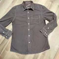 ♦Gapブラウンデニム風シャツ！