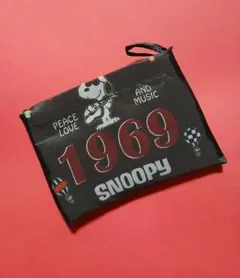 キャラクターエコバッグ　大容量　軽量　折り畳み　スヌーピー