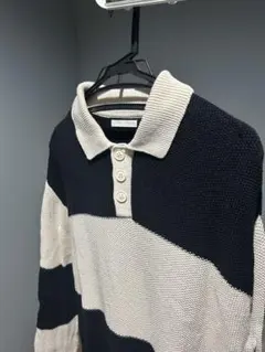 ニットポロシャツ ニット