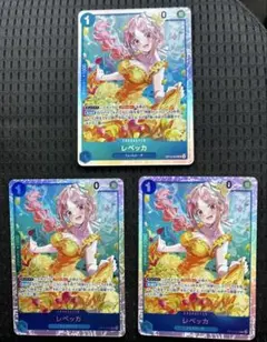 神の島の冒険　レベッカsr　ワンピース　カード