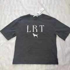 新品未使用タグ付きLRT ストライプ Tシャツ 半袖ラブラドールレトリバー東京М