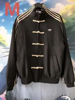 中国限定 アディダス 蛇年トラック スエード ジャケット ブラック M