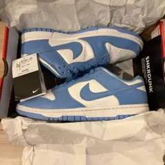 【美品】Nike Dunk Low University Blue 26.5