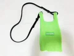 LASTFRAME TWO TONE MARKET BAG mini グリーン