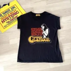 ヒステリックグラマー ガールプリント Tシャツ ステッカーおまけ付き