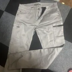 （未使用）Scot.Inc 0023作業着　スキニーカーゴパンツ　ローライズ
