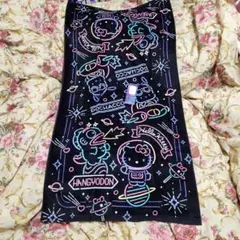 No 46 サンリオキャラクターズバスタオル　ブラック