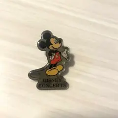 ミッキーマウス ディズニーコンサート ピンバッジ
