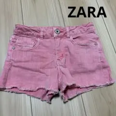 ZARA☆ピンク デニムショートパンツ