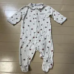 Ralph Lauren ロンパース 70cm クマ柄 ホワイト