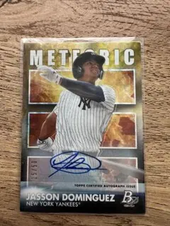 Jasson Dominguez /50 bowman auto