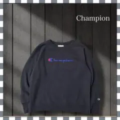 だ*い様 5910/チャンピオン ブランドプリント 前VスウェットXL