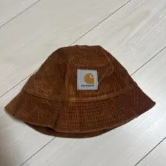 carhartt コーデュロイ バケットハット ブラウン