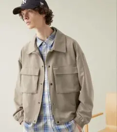 EMMA CLOTHES コーチジャケット CPOショート ヨーク エマクローズ