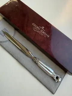 F】GEORG JENSEN ペーパーナイフ ケース付き ジョージジェンセン