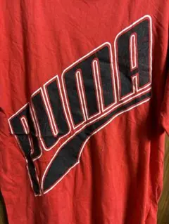 PUMA レッド Tシャツ Lサイズ